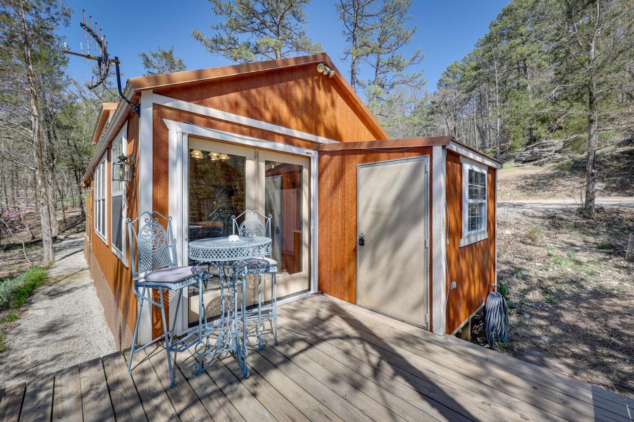 Cliffside Eureka Springs Cabin With Beaver Lake View Экстерьер фото